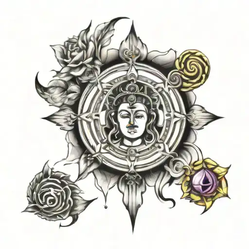 shiva chakra tattoo design tattoo design idea