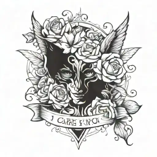 I care for you still and I will forever  tattoo design idea