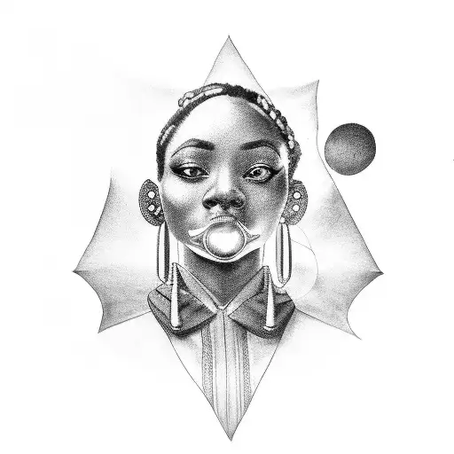 black history  tattoo design idea
