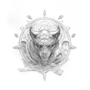 Car  tattoo design idea