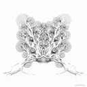 Pohutukawa tattoo design idea