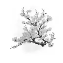 Cherry Blossom tattoo design idea