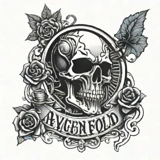 bands Avenged Sevenfold bullet for my valentine tattoo design idea