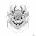 sr alphabets tattoo design idea