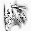 Klu Klux Klan tattoo design idea