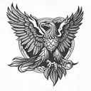 albanian eagle tattoo tattoo design idea