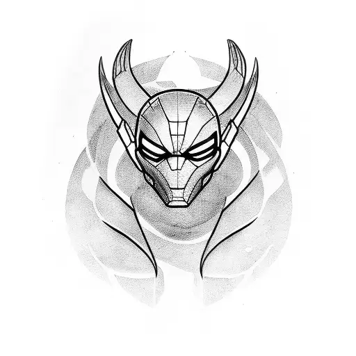 Marvel tattoo design idea