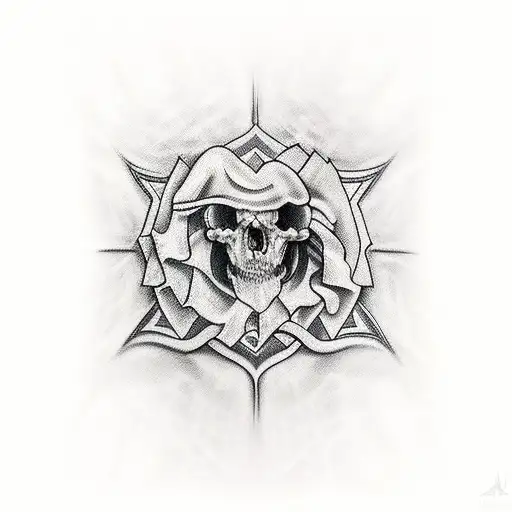 pastor alemán tattoo design idea