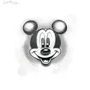 mickey mouse tattoo design idea
