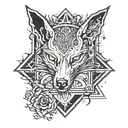 unknown trapstar  tattoo design idea
