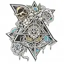 unknown trapstar  tattoo design idea