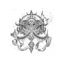 Spanish Conquistador tattoo design idea