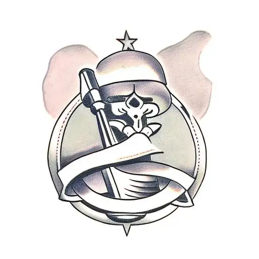gladiater tattoo design idea