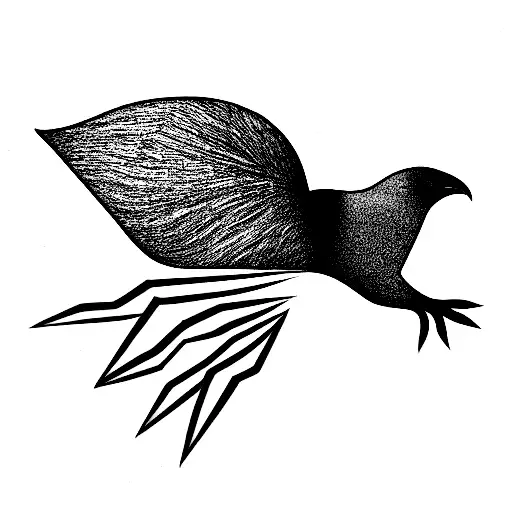 sydney opera house and kiwi bird tattoo design idea