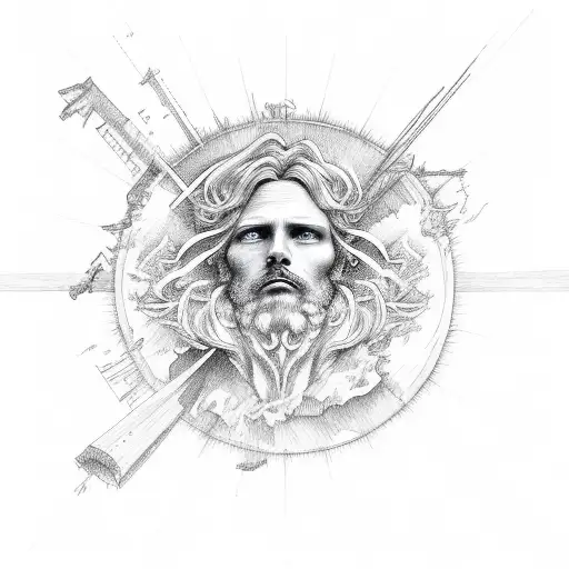 Icarus  tattoo design idea