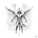 Icarus  tattoo design idea