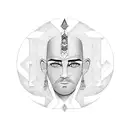 amazigh man tattoo design idea