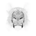 amazigh man tattoo design idea