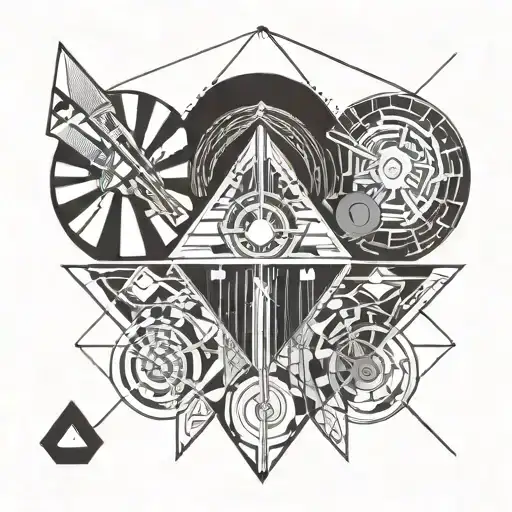 light cycle rods cones grief joy dna tattoo design idea