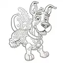 Scooby Doo tattoo design idea