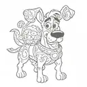 Scooby Doo tattoo design idea