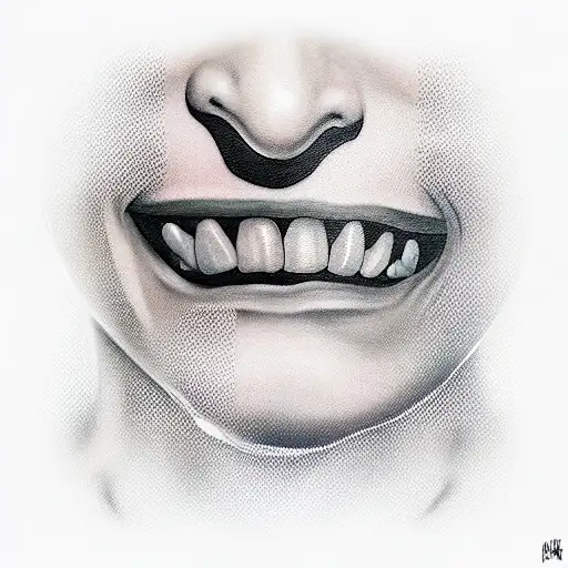 SMILE movie tattoo  tattoo design idea