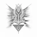 last name tattoo design idea