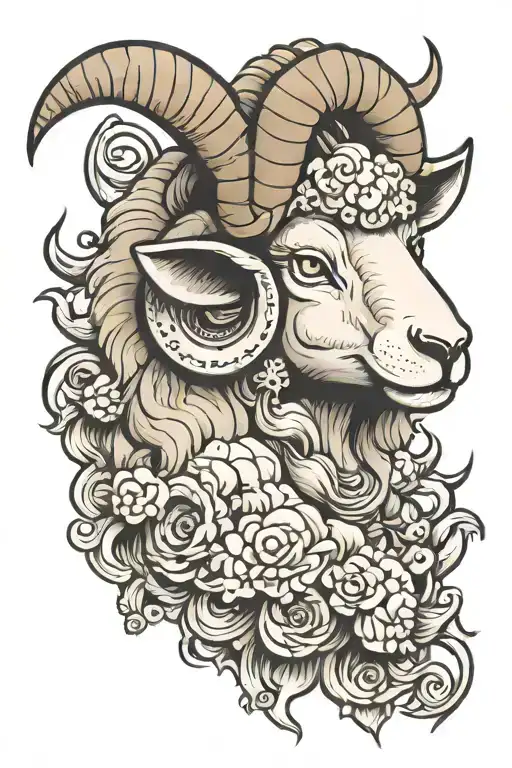 sheep in wolves clothing tattoo design idea