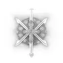 Eastern Orthodox Cross tattoo design idea