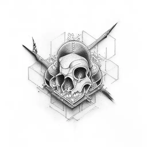 number 13  tattoo design idea