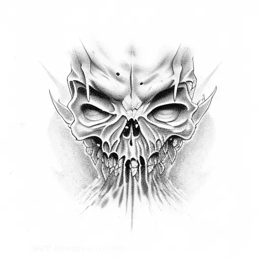 13 scary tattoo design idea