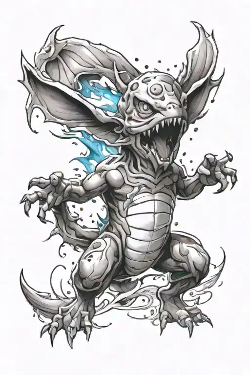 pokemon sleeve tattoo design idea