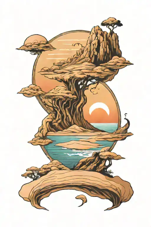 dune tattoo design idea