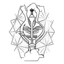 let it be then let it go tattoo design idea