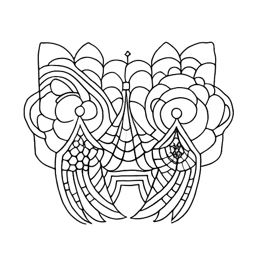 sisters matching tattoo design idea