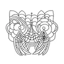 sisters matching tattoo design idea