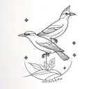 Rainer and Erika tattoo design idea
