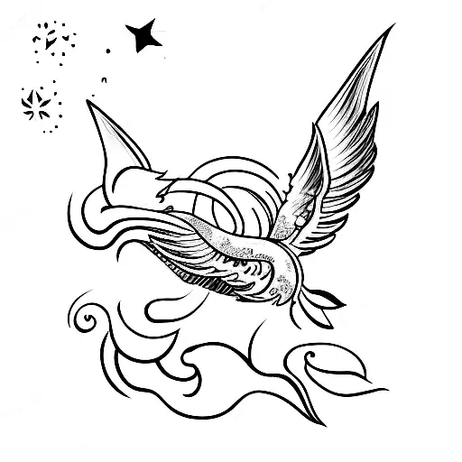Moon Taylor Swift tattoo design idea