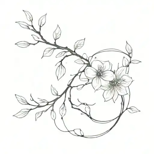 a subtle tattoo that combines 2 ablums (hit me hard and soft, and snowangel deluxe) tattoo design idea