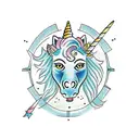 leo, unicorn, scorpion, Sagittarius, gemini, family tree tattoo design idea