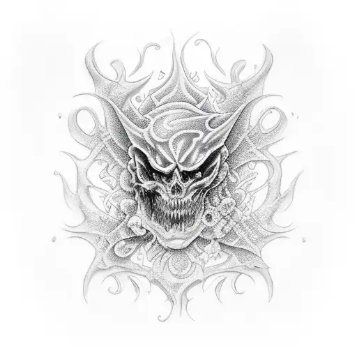 chaos tattoo design idea
