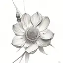 Nolite te bastardes carborundorum with dogwood flowers tattoo design idea