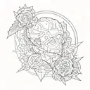 consistent and hardwork tattoo design idea