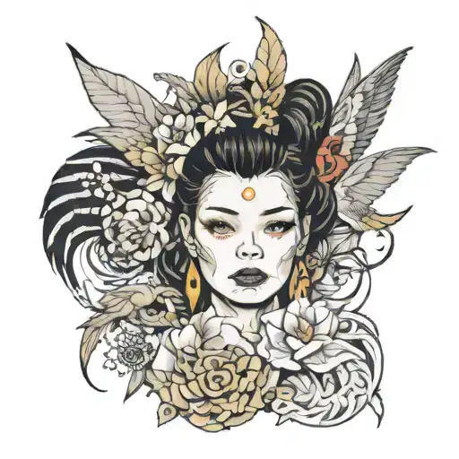 bjork tattoo design idea