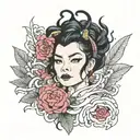 bjork tattoo design idea