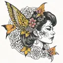 bjork tattoo design idea