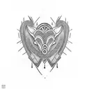 submissive tattoo design idea