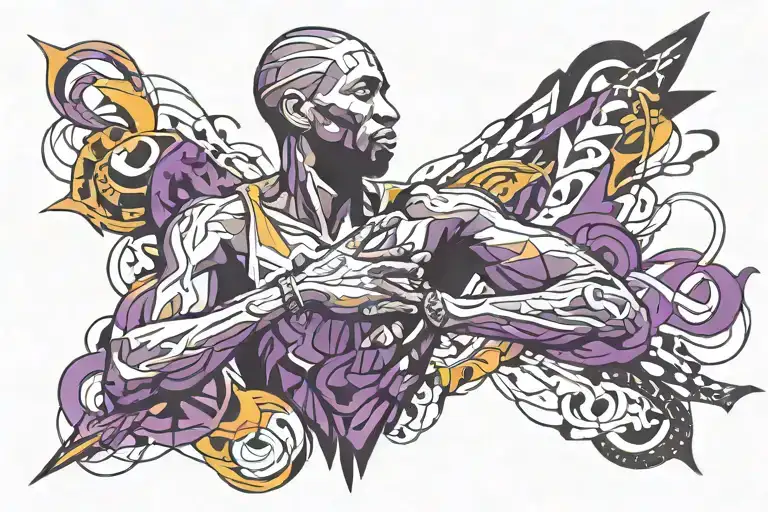 mamba mentality tattoo design idea