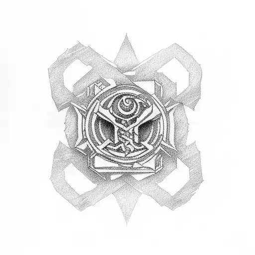 Wu tang clan album tattoo design idea