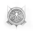 Wu tang clan album tattoo design idea
